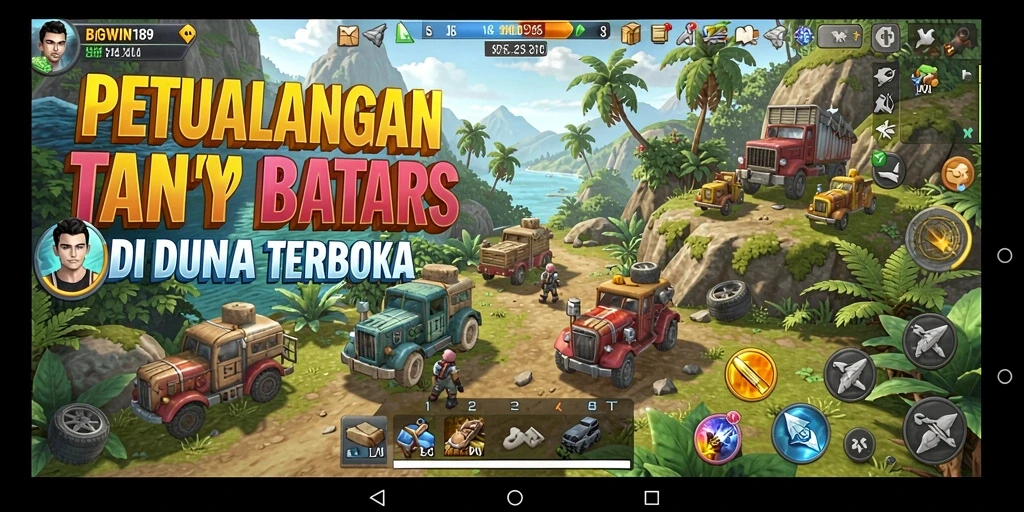 Screenshot menampilkan petualangan seru di dunia Open World BIGWIN189.