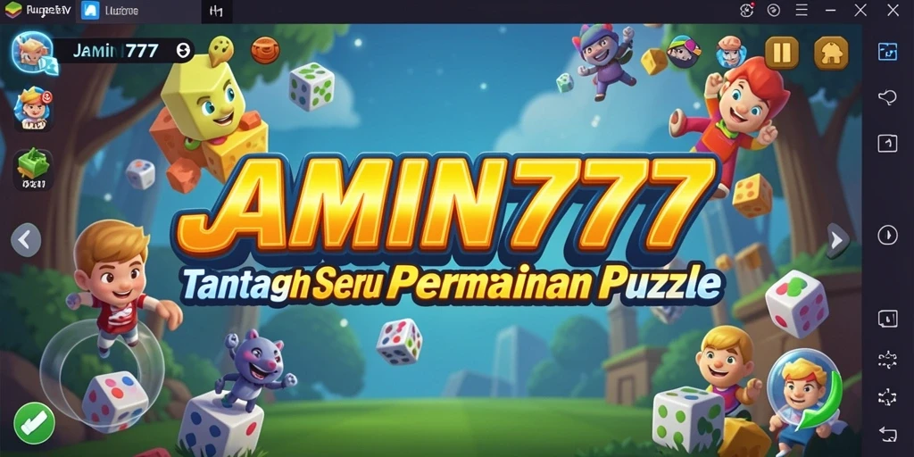 Tangkapan layar utama JAMIN777 menampilkan gameplay Puzzle yang menarik.