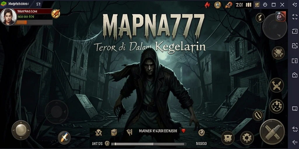 Screenshot gameplay MAPNA777 yang mencekam dan mendebarkan.