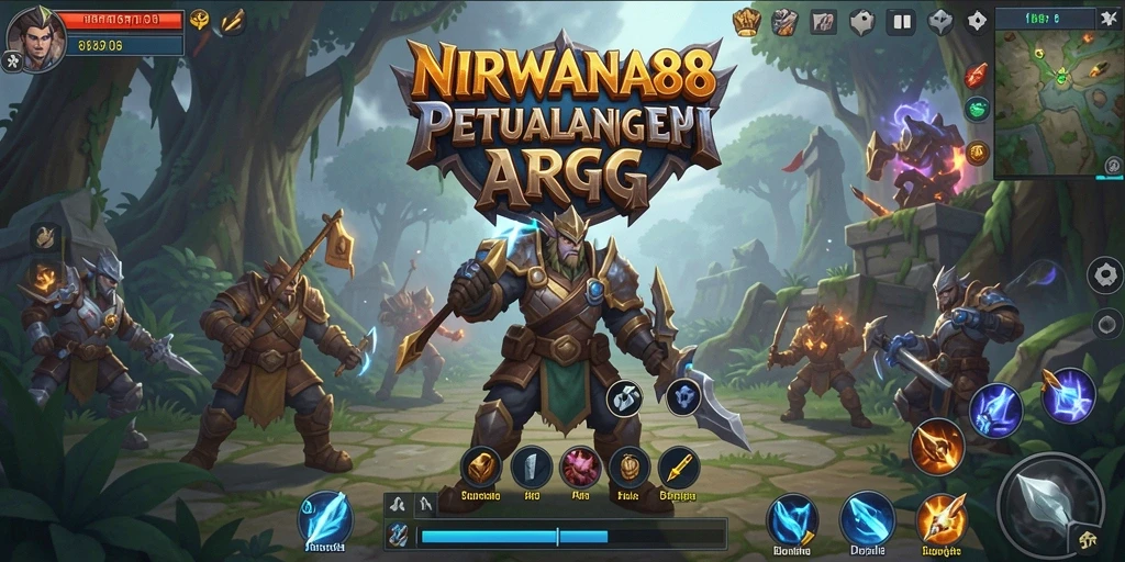 Tampilan seru gameplay NIRWANA88 dalam dunia ARPG yang menakjubkan.