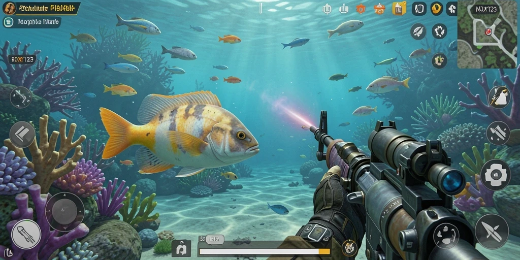 Gameplay seru menembak ikan dengan grafis memukau di NOX123.