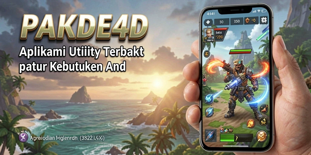 Tampilan antarmuka PAKDE4D yang sederhana dan modern.