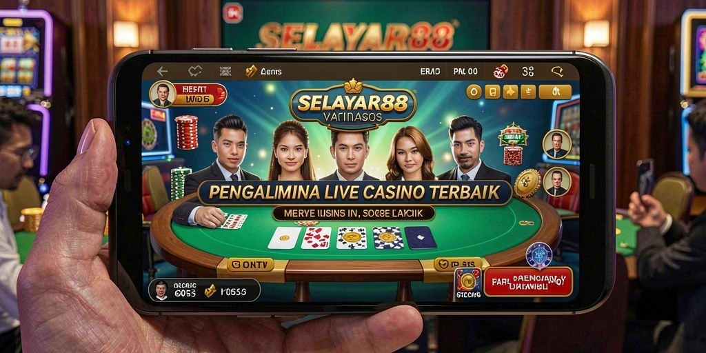Tampilan gameplay langsung dari SELAYAR88 dengan dealer profesional.